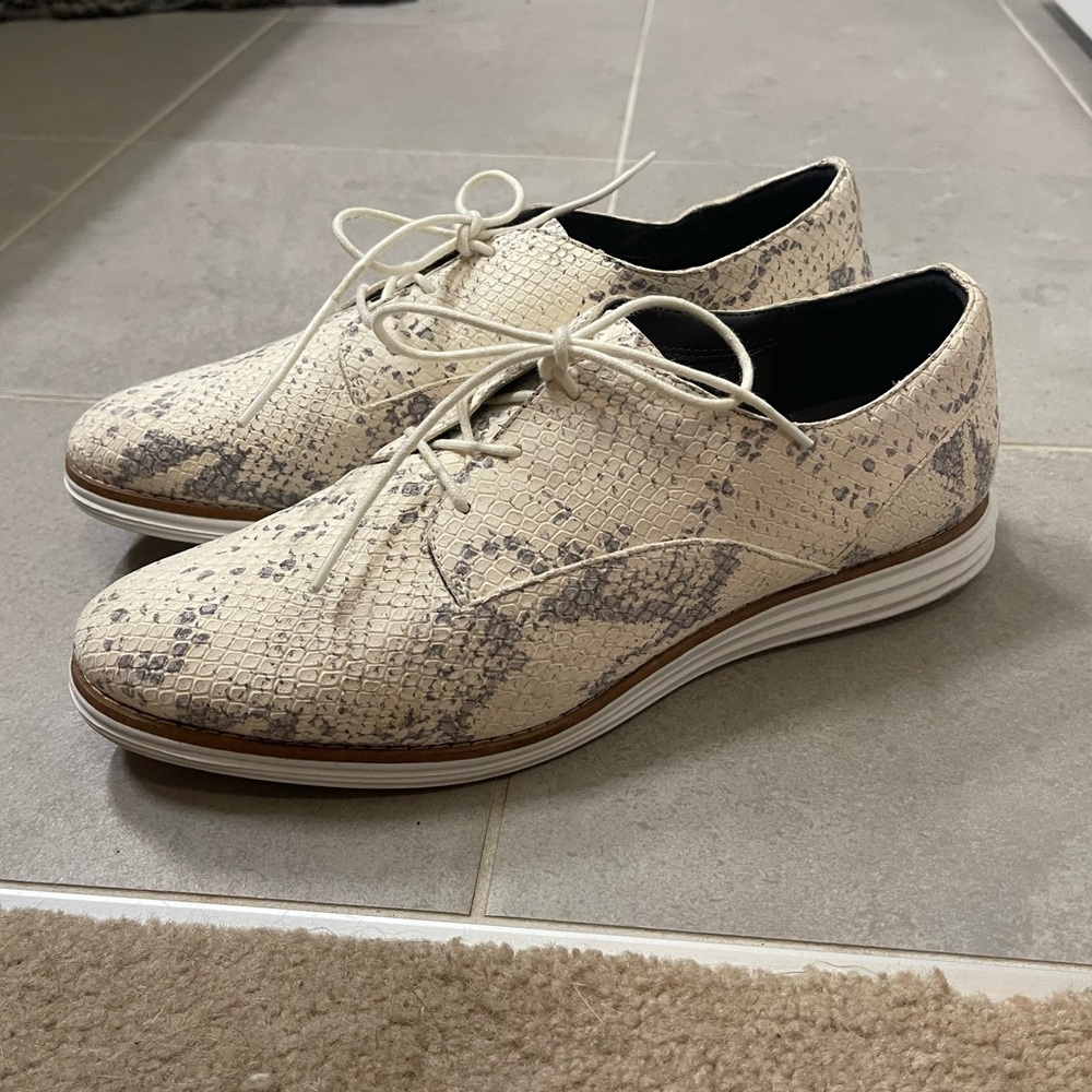 Women’s original grand python leather sneaker
